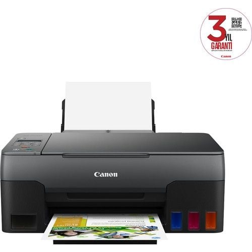 Canon Pixma G3420 Wi-Fi +Tarayıcı +Fotokopi Renkli Çok Fonksiyonlu Mürekkep Püskürtmeli Yazıcı
