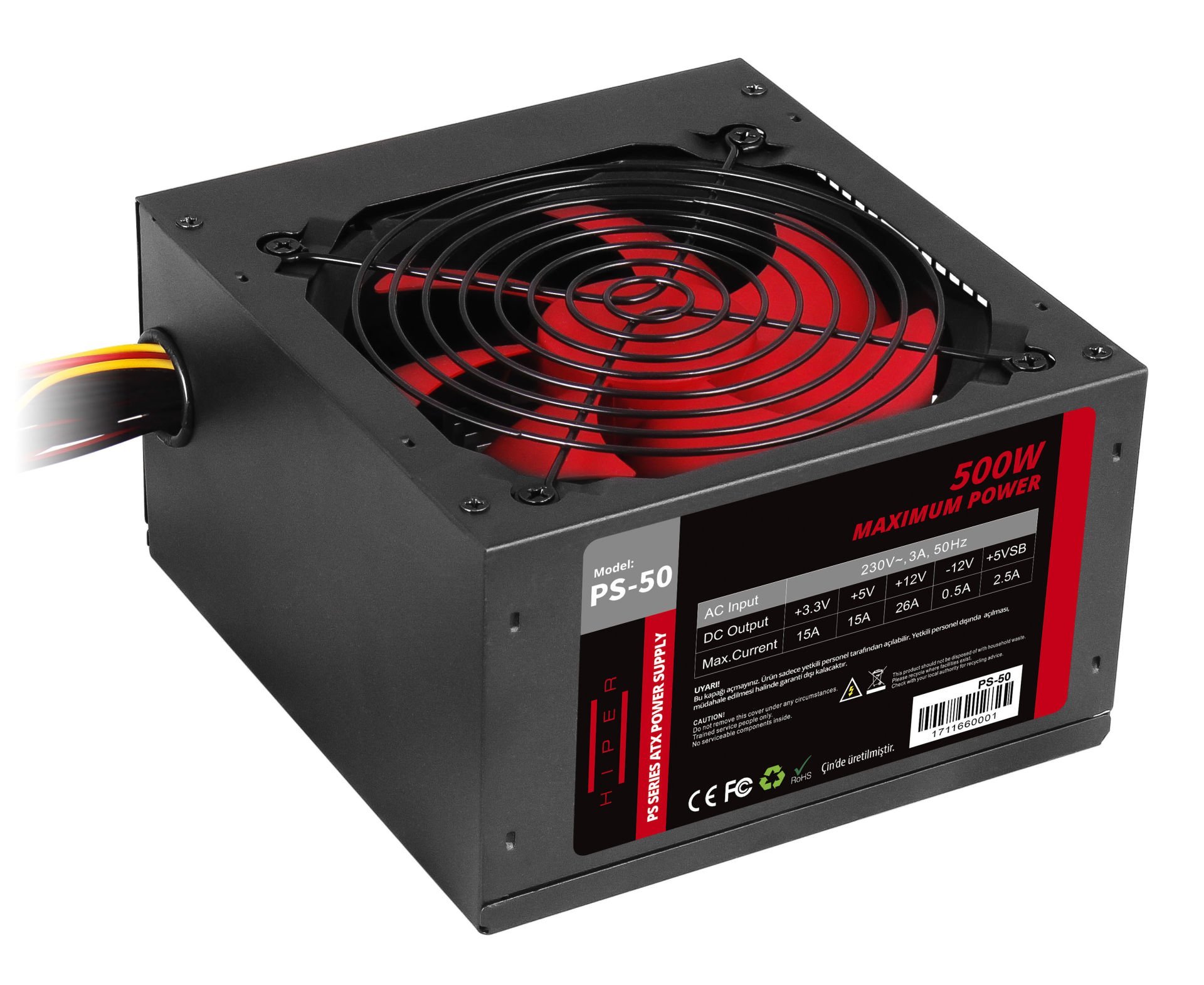 Hiper PS-50 500 W Power Supply