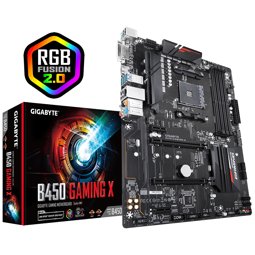 Gigabyte B450 Gaming X AMD AM4 DDR4 ATX Anakart