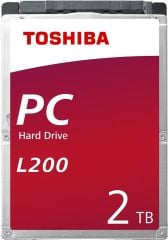 Toshiba 2.5'' 2 TB L200 HDWL120UZSVA SATA 3.0 5400 RPM Hard Disk