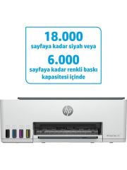 HP Smart Tank 580 1F3Y2A Wi-Fi + Tarayıcı + Fotokopi Renkli Çok Fonksiyonlu Mürekkep Püskürtmeli Yazıcı