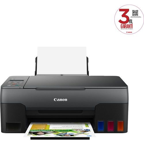 Canon Pixma G3420 Wi-Fi +Tarayıcı +Fotokopi Renkli Çok Fonksiyonlu Mürekkep Püskürtmeli Yazıcı