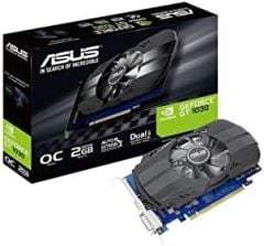 ASUS GeForce PH-GT1030-O2G 2GB GDDR5 64bit 1531MHz OC 1xDVI 1xHDMI Ekran Kartı