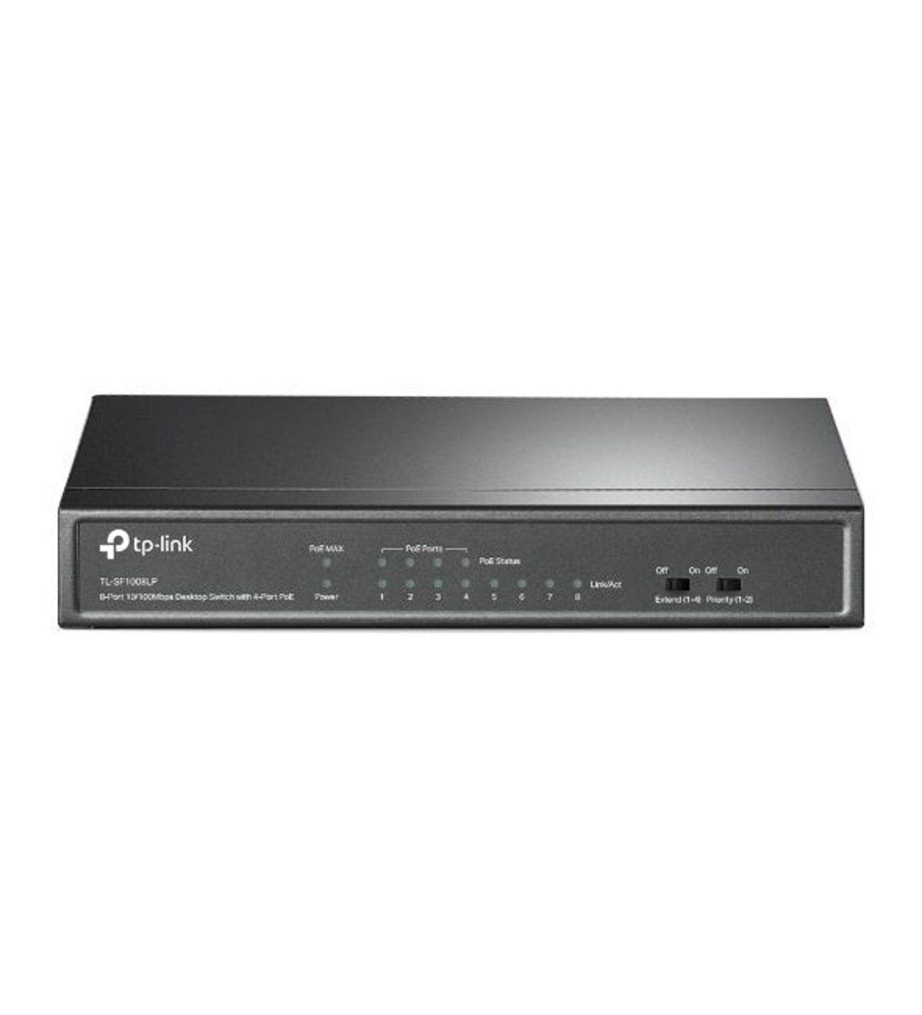TP-Link TL-SF1008LP 8-Port 10/100Mbps Desktop Switch with 4-Port PoE