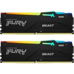 Kingston Fury Beast RGB 16 GB (2x8) DDR5 6000 MHz CL40 KF560C40BBAK2/16 RAM