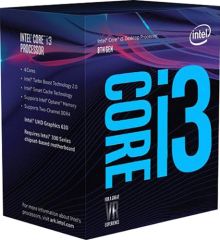 İntel i3-8100 Dört Çekirdek 3.60 GHz Kutulu İşlemci