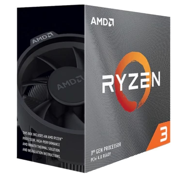 AMD Ryzen 3 3100 Dört Çekirdek 3.60 GHz Kutulu İşlemci
