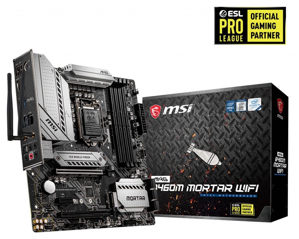 MSI Mag B460M Mortar Intel LGA1200 DDR4