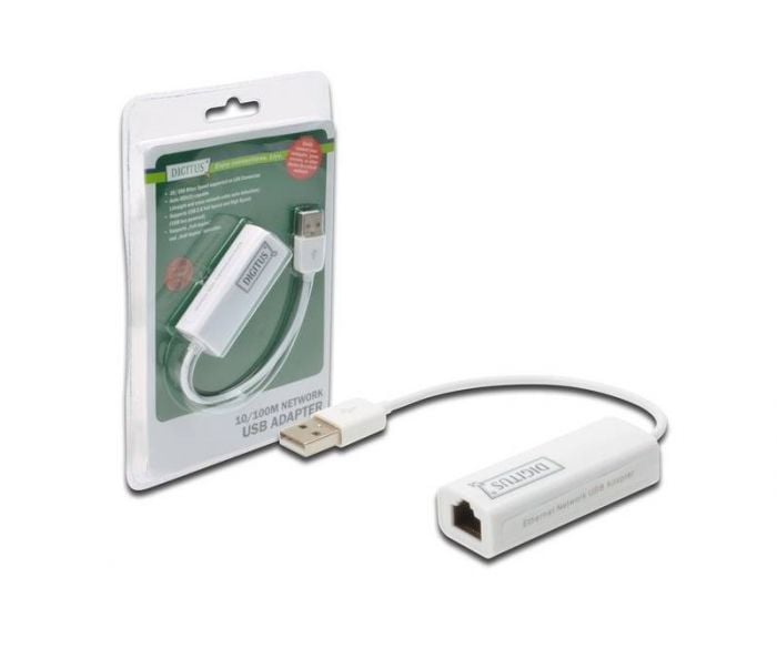 Digitus DN-10050 USB 2.0 to Ethernet Dönüştürücü