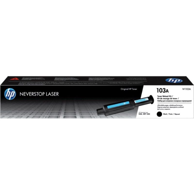 HP 103A Siyah Neverstop Laser Toner Dolum Seti (2500 Sayfa) W1103A