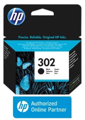 HP 302 F6U66AE Siyah Kartuş