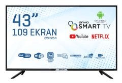 Onvo OV43250 Full HD 43'' 109 Ekran Uydu Alıcılı Android Smart LED TV