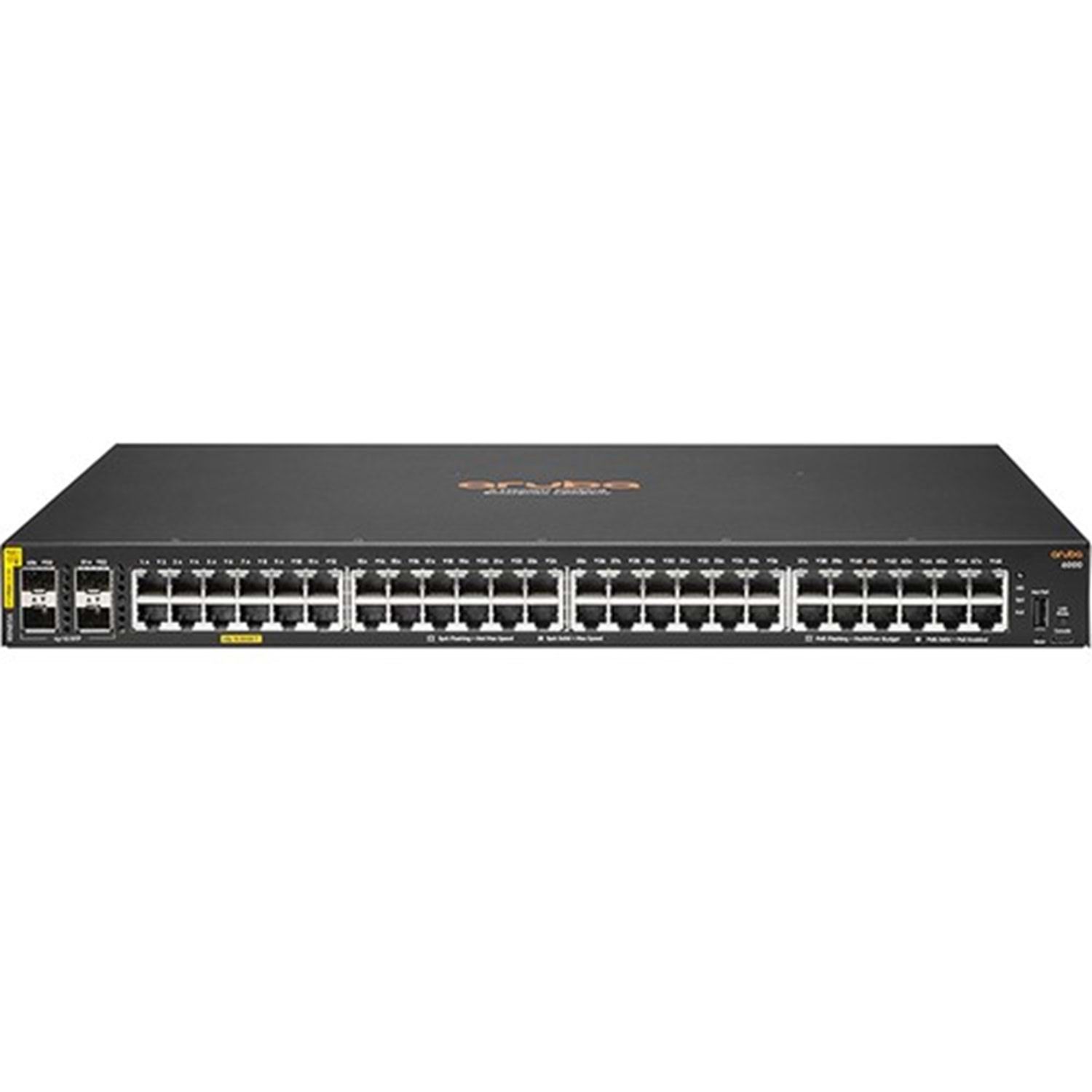 HP Aruba 6000-48G R8N85A 48 Port 10/100/1000 Mbps Yönetilebilir Gigabit PoE Switch