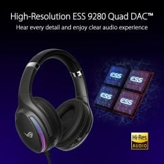 Asus ROG Fusion II 500 7.1 Surround RGB Mikrofonlu Kablolu Gaming (Oyuncu) Kulaklık