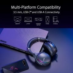 Asus ROG Fusion II 500 7.1 Surround RGB Mikrofonlu Kablolu Gaming (Oyuncu) Kulaklık