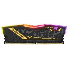 TEAM T-Force Tuf Delta Yellow 16GB 3200Mhz RGB DDR4 PC RAM TF9D416G3200HC16FBK