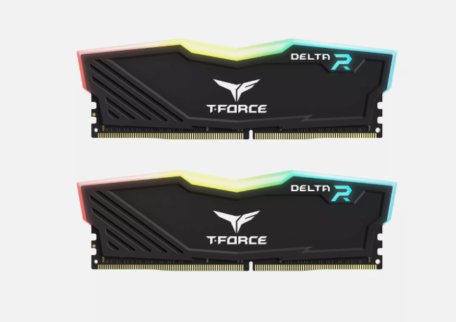 T-FORCE DELTA RGB 32GB (16GBx2) DDR4 3200Mhz RAM (TF3D416G3200H C16FBK)