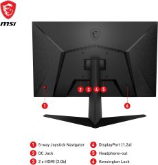 MSI G2712F 27'' 1 ms Full HD IPS 180 Hz Oyuncu Monitörü
