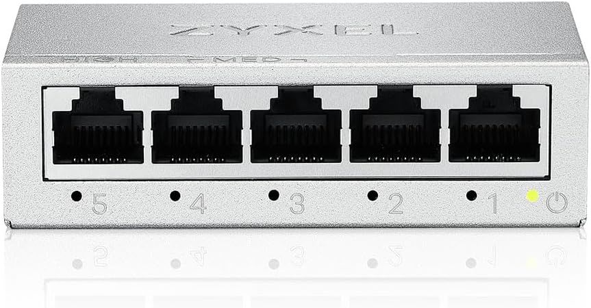 Zyxel GS-105B V5 5 Port 10/100/1000 Mbps Gigabit Switch
