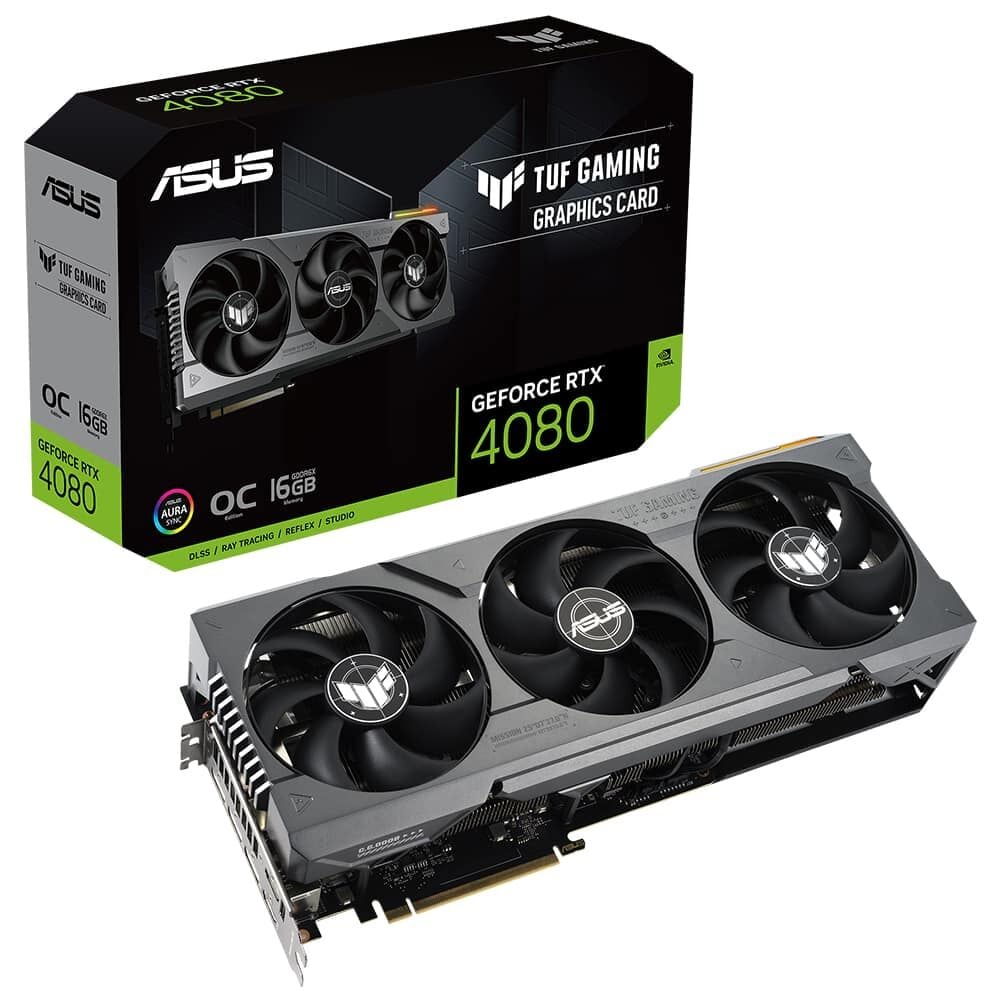 Asus RTX 4080 Tuf Gaming OC Edition TUF-RTX4080-O16G-GAMING 256 Bit GDDR6X 16 GB Ekran Kartı