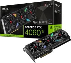 Pny RTX 4060 TI XLR8 Gaming Verto RGB VCG4060T8TFXXPB1 128 Bit GDDR6 8 GB Ekran Kartı
