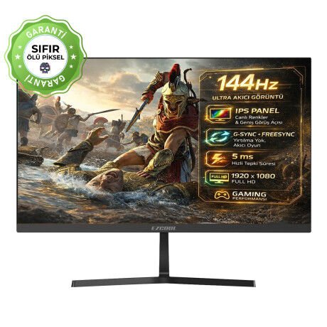 Ezcool Crop EZP27 27'' 5 ms Full HD IPS 144 Hz Monitör