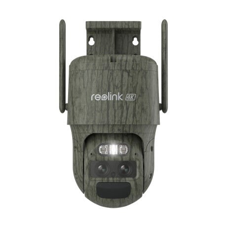 REOLINK TRACKMIX LTE-C 8MP 2.8MM / 8MM DUAL LENS (6X HYBRİD ZOOM) BATARYALI / SOLAR PANEL DESTEKLİ 4G IP PT KAMERA