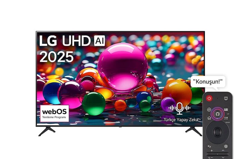 LG 55UA84006LB 4K Ultra HD 55'' 140 Ekran Uydu Alıcılı webOS Smart LED TV