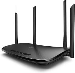 TP-Link Archer VR300, AC1200 Mbps Kablosuz Dual-Band Fiber Destekli VDSL/ADSL Modem Router, 4 Ethernet Portu ve 4 Harici Anten,